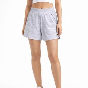 NWT ALPHALETE ATHLETIC SHORTS PALE LAVENDER M